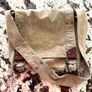 Diesel crossbody messenger bag
